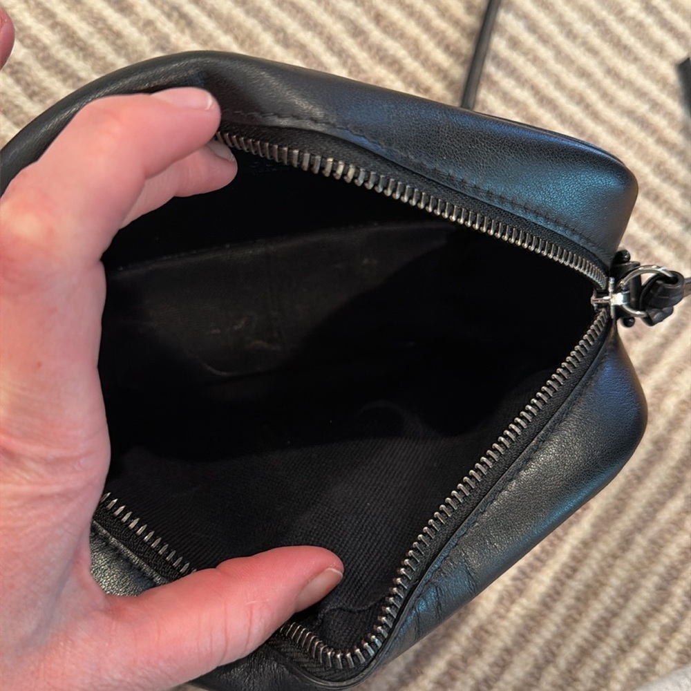 Gucci Marmot Mini Shoulder Bag Black Leather - Picture 12 of 16